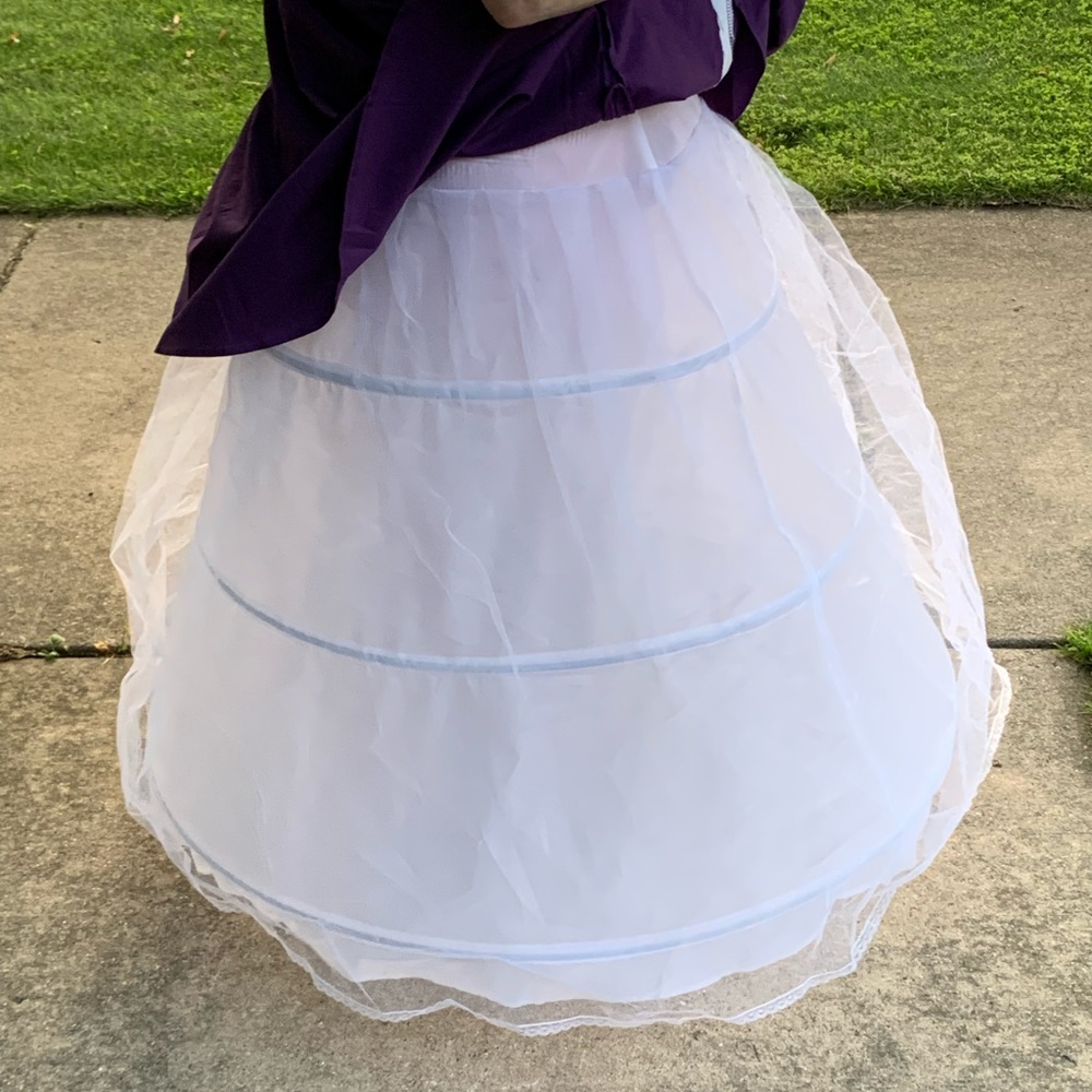 Be the belle of the ball in this hoop petticoat